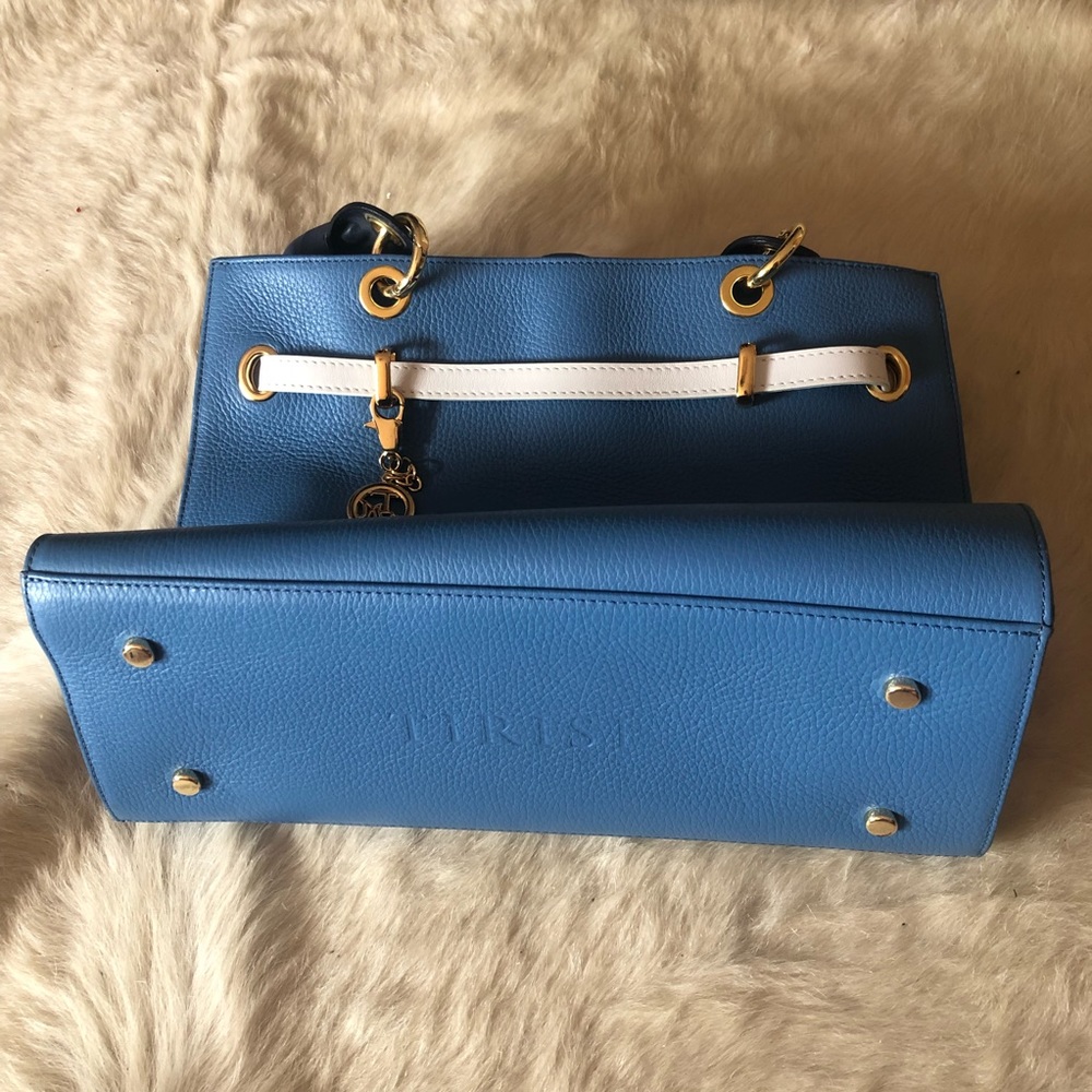 TIRISI Italian leather handbag hand made